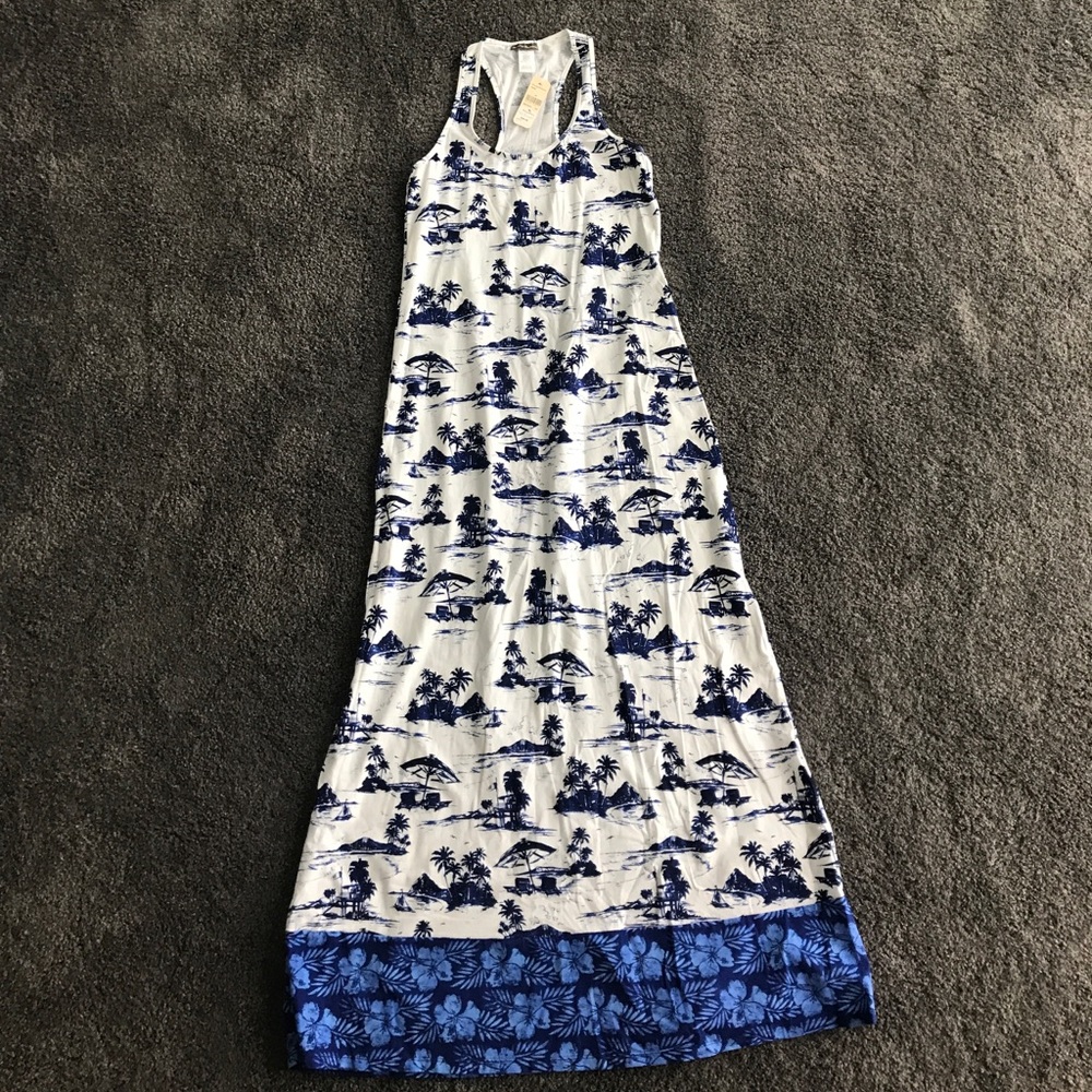 Tommy Bahama Maxi Dress Racer Back